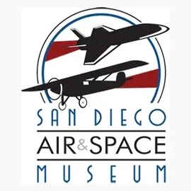 sandiegoairandspace brand logo for sandiegoairandspace.org