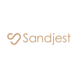 sandjest brand logo for sandjest.com