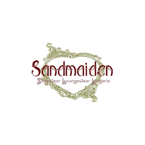 sandmaidensleepwear brand logo for sandmaidensleepwear.com