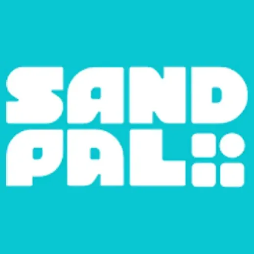 sandpal brand logo for sandpal.com
