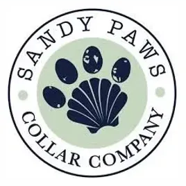 sandypawscollarco brand logo for sandypawscollarco.com