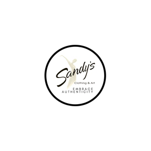 sandysclothingandart brand logo for sandysclothingandart.com