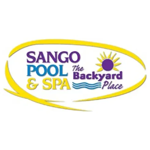 sangopoolandspa brand logo for sangopoolandspa.com