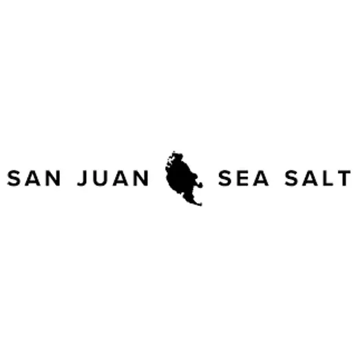sanjuanislandseasalt brand logo for sanjuanislandseasalt.com