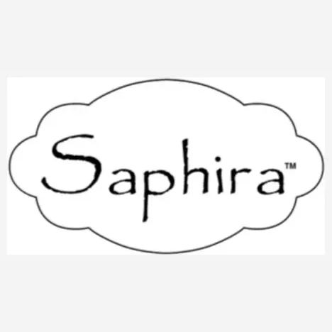 Saphira brand logo for saphirahair.com