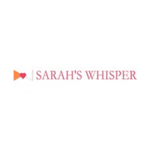 SARAH'S WHISPER brand logo for sarahswhisper.com