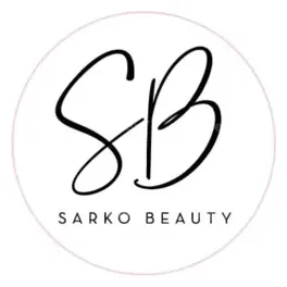 sarkobeauty brand logo for sarkobeauty.com