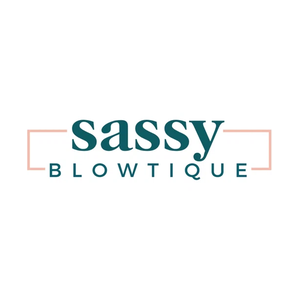 sassyblowtique brand logo for sassyblowtique.com