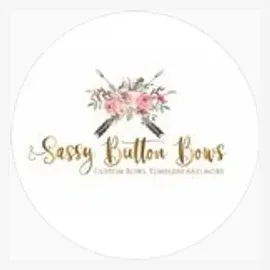 Company brand logo for sassybuttonbows.company.site
