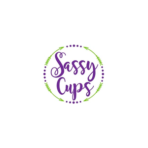 sassycups brand logo for sassycups.com