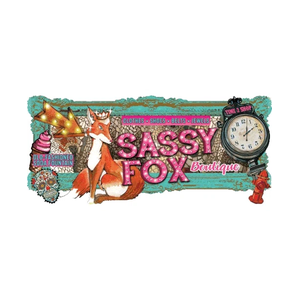sassyfox brand logo for sassyfox.com
