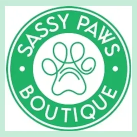 sassypawsboutique brand logo for sassypawsboutique.com