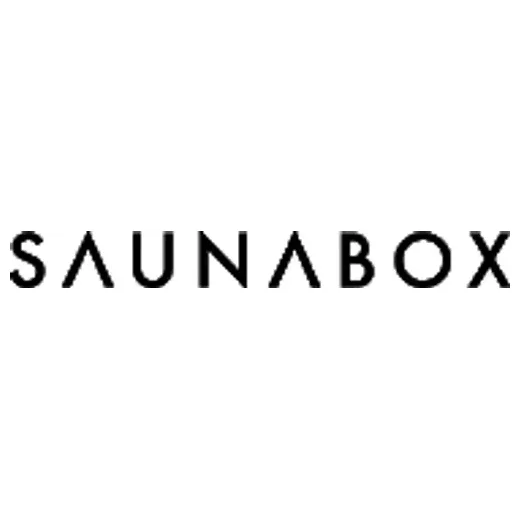saunabox brand logo for saunabox.com