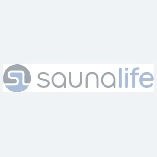 saunalife brand logo for saunalife.com