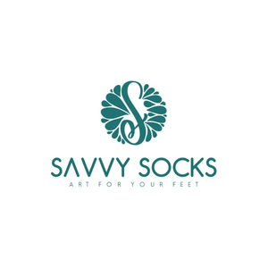 savvysocksart brand logo for savvysocksart.com