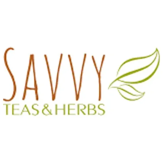 savvyteasandherbs brand logo for savvyteasandherbs.com