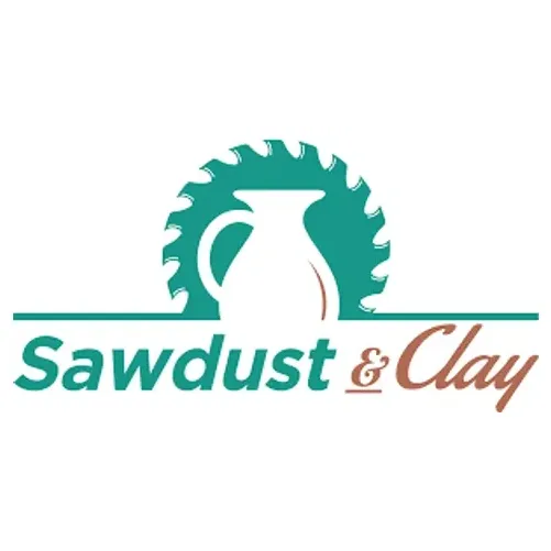 sawdustandclay brand logo for sawdustandclay.com