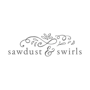 sawdustandswirls brand logo for sawdustandswirls.com