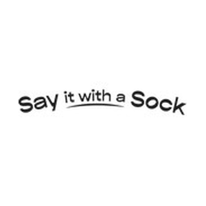Say it with a Sock brand logo for sayitwithasock.com