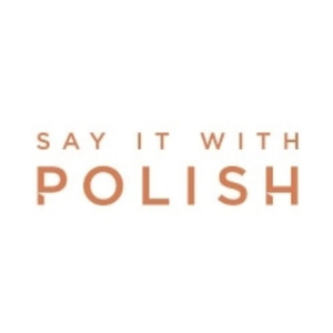 sayitwithpolish brand logo for sayitwithpolish.com