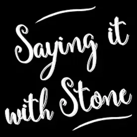 sayitwithstone brand logo for sayitwithstone.com