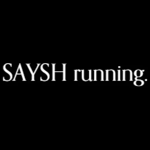 sayshrunning brand logo for sayshrunning.com