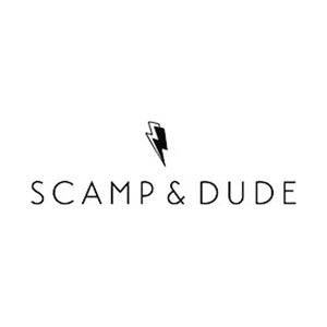 scampanddude brand logo for scampanddude.com