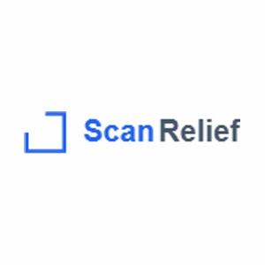 scanrelief brand logo for scanrelief.com