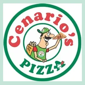 Scenario's Pizza brand logo for cenariospizza.com
