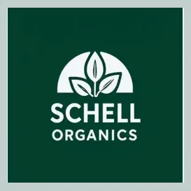 schellorganics brand logo for schellorganics.com