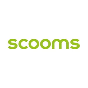 scooms brand logo for scooms.com
