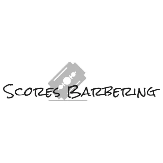 scoresbarbering brand logo for scoresbarbering.com