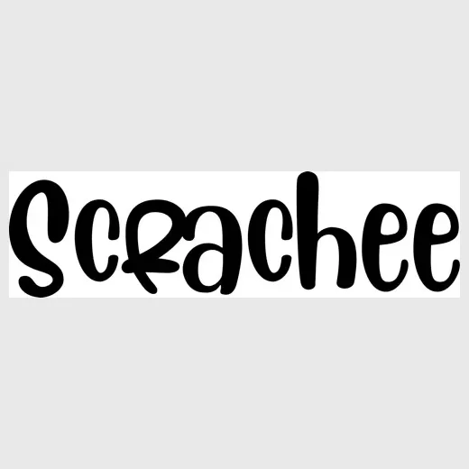 scrachee brand logo for scrachee.com