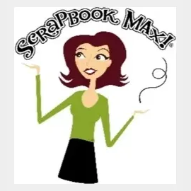 scrapbookmax brand logo for scrapbookmax.com