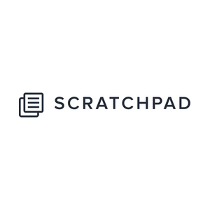 scratchpad brand logo for scratchpad.com