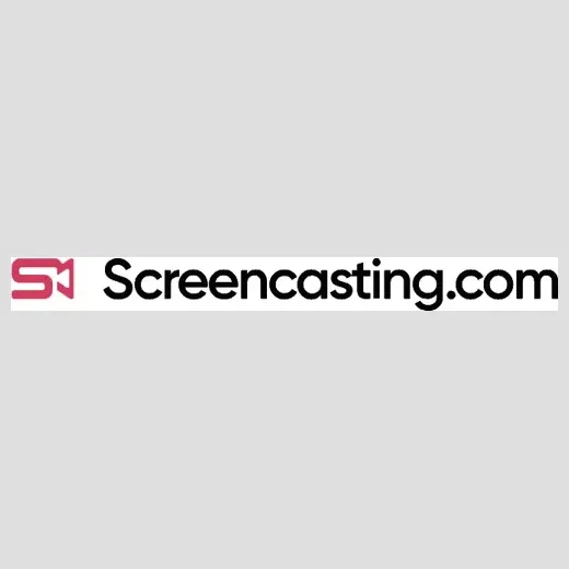 screencasting brand logo for screencasting.com