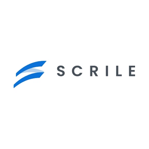 scrile brand logo for scrile.com