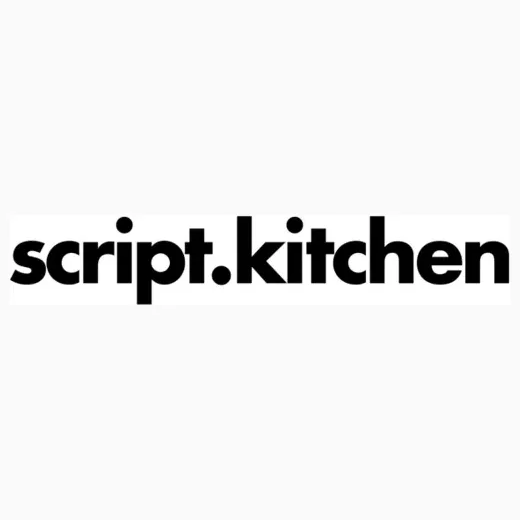 script brand logo for script.kitchen