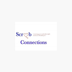 scrubconnections brand logo for scrubconnections.com