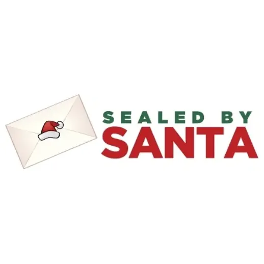 sealedbysanta brand logo for sealedbysanta.com