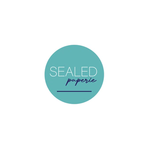 sealedpaperie brand logo for sealedpaperie.com