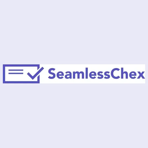 seamlesschex brand logo for seamlesschex.com