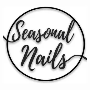seasonalnailspa brand logo for seasonalnailspa.com
