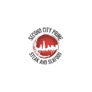 Second City Prime Steak and Seafood brand logo for secondcityprime.com