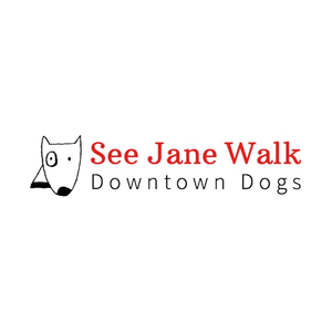 seejanewalkdogs brand logo for seejanewalkdogs.com