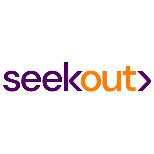 seekout brand logo for seekout.com