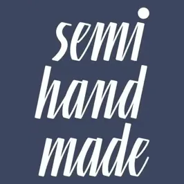 semihandmade brand logo for semihandmade.com