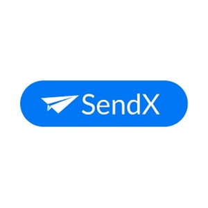 sendx brand logo for sendx.io