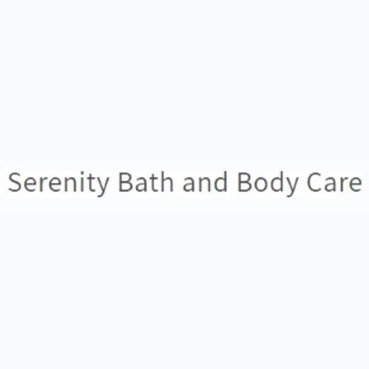 serenitybathbodycare brand logo for serenitybathbodycare.com