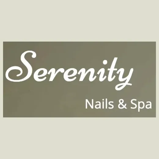 serenitynailsnspa brand logo for serenitynailsnspa.net